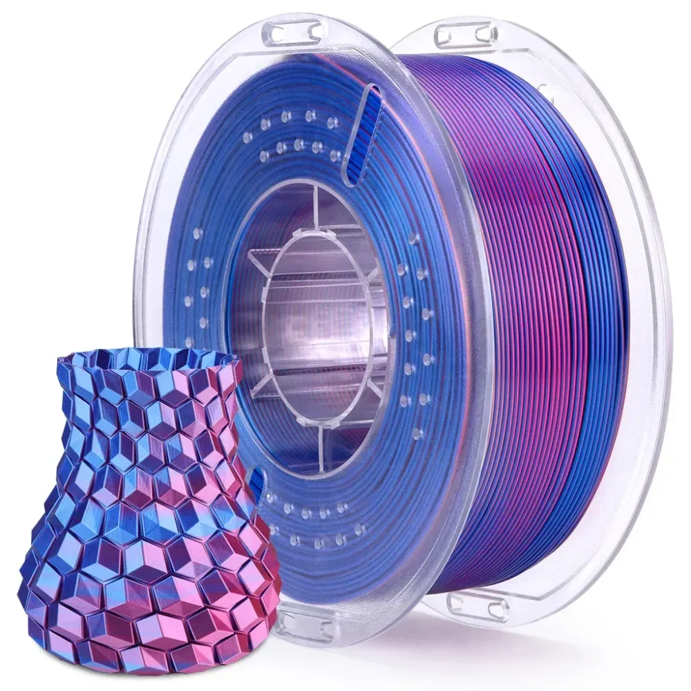 ELEGOO PLA Silk Zeeblauw Magenta 3D Printer Consumables 1KG 1.75mm FDM 3D printer