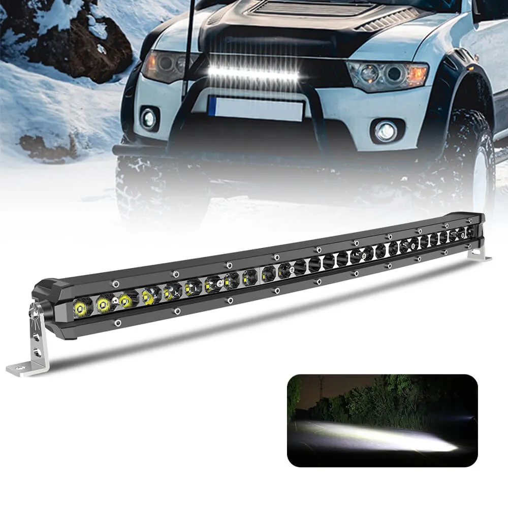 20inch Curved G10 Series 54W Slim Enkel Row Light Bar