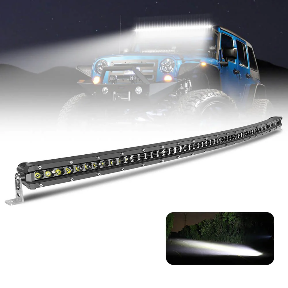 44inch Curved G10 Series 126W Slim Los Row Light Bar