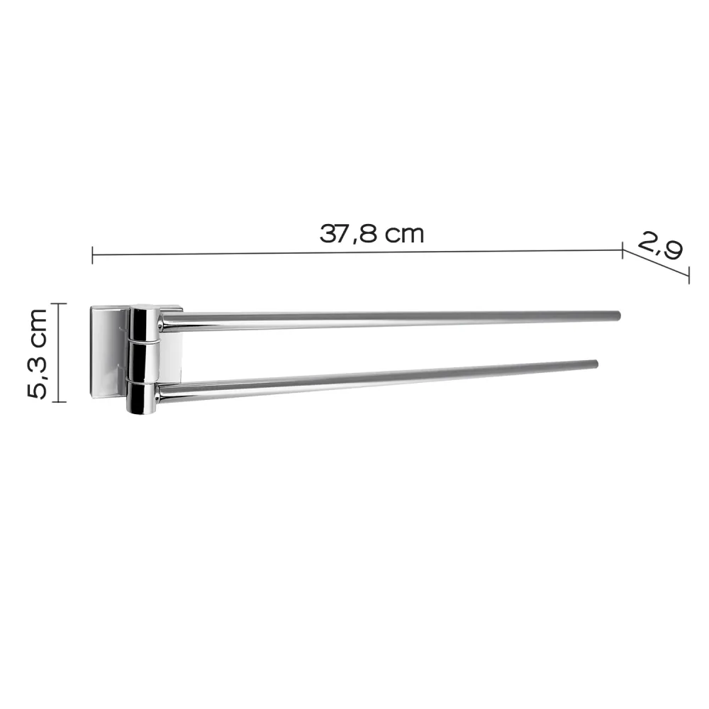 Fuji swivel napkin holder Gedy - Metaalglans