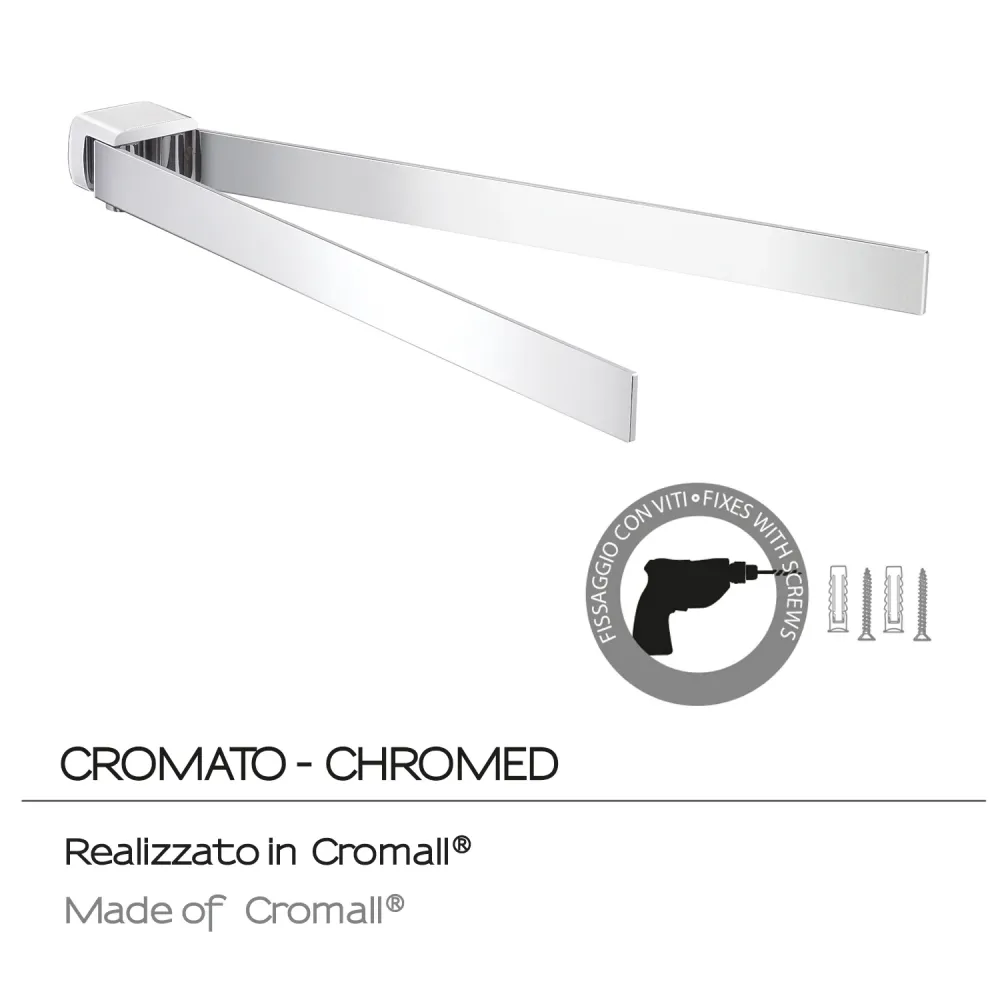 Gedy Pirenei series swivel napkin holder - Chroom