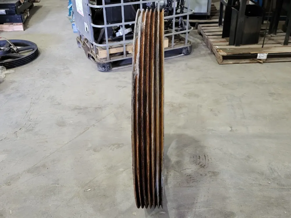 6 Groove Sheave 38.35" | Corrosiebestendig | Chemisch Bestendig