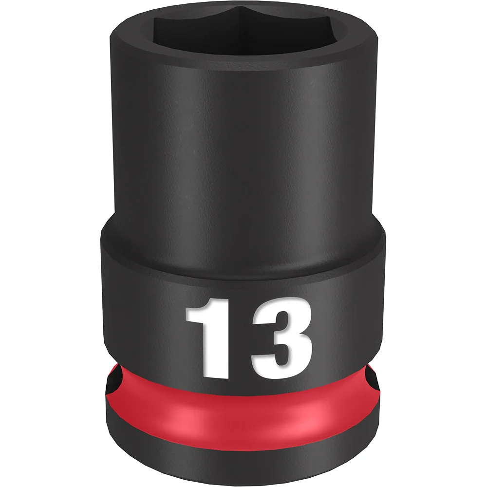 MILWAUKEE SHOCKWAVE Impact Duty 3/8" Drive 13MM Typisch 6 Point Socket