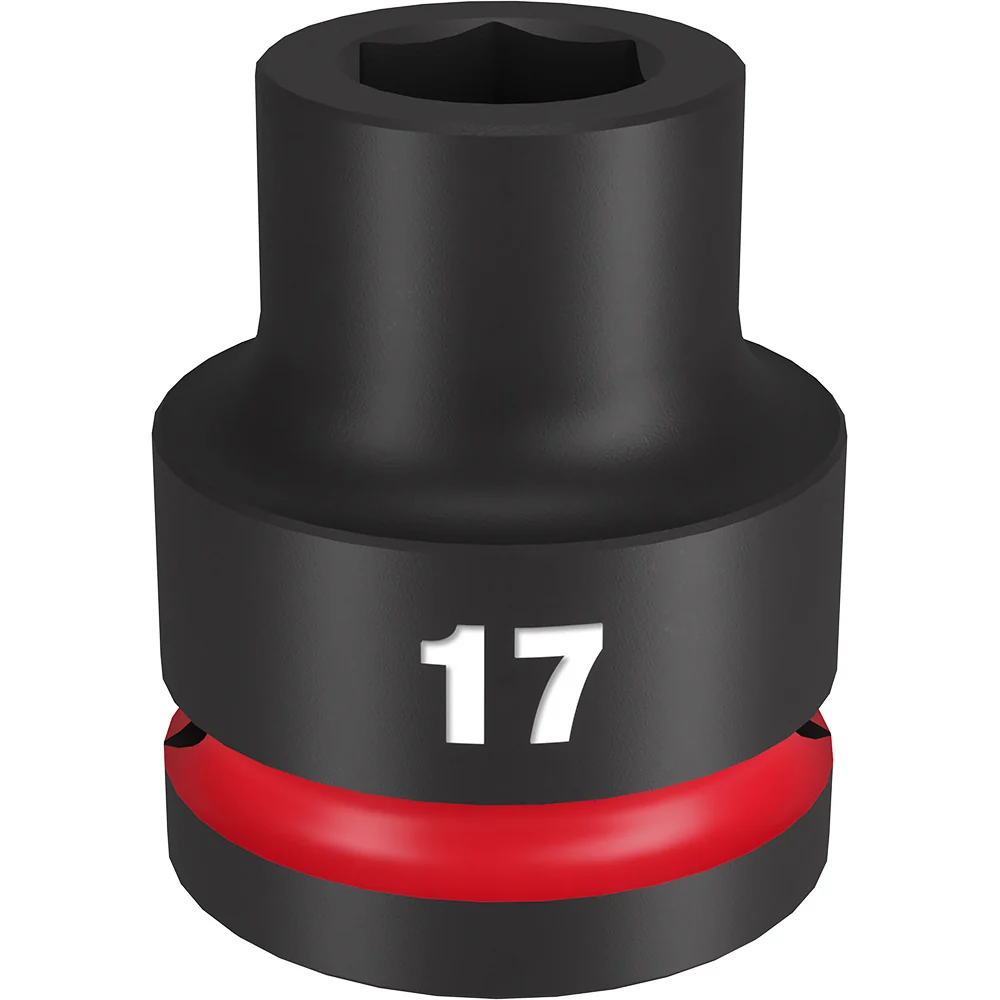 MILWAUKEE SHOCKWAVE Impact Duty 3/4" Drive 17MM Basis 6 Point Socket