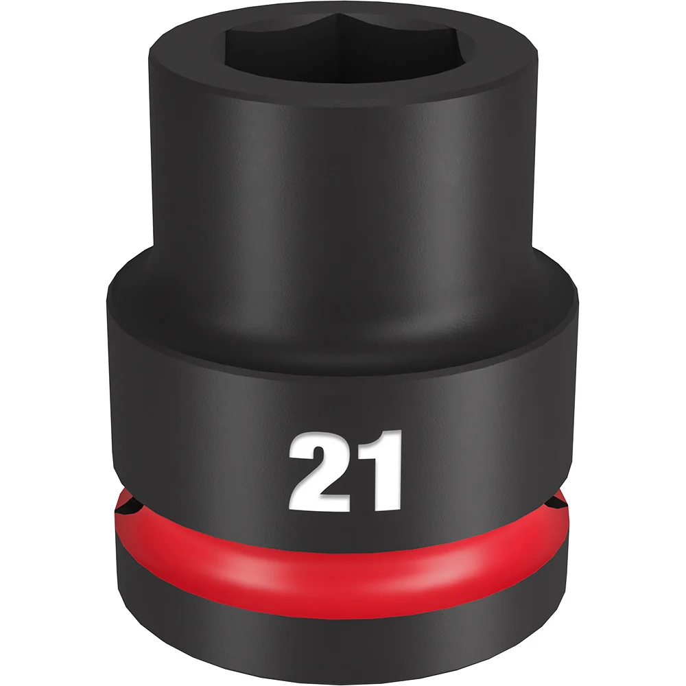 MILWAUKEE SHOCKWAVE Impact Duty 3/4" Drive 21MM Typisch 6 Point Socket