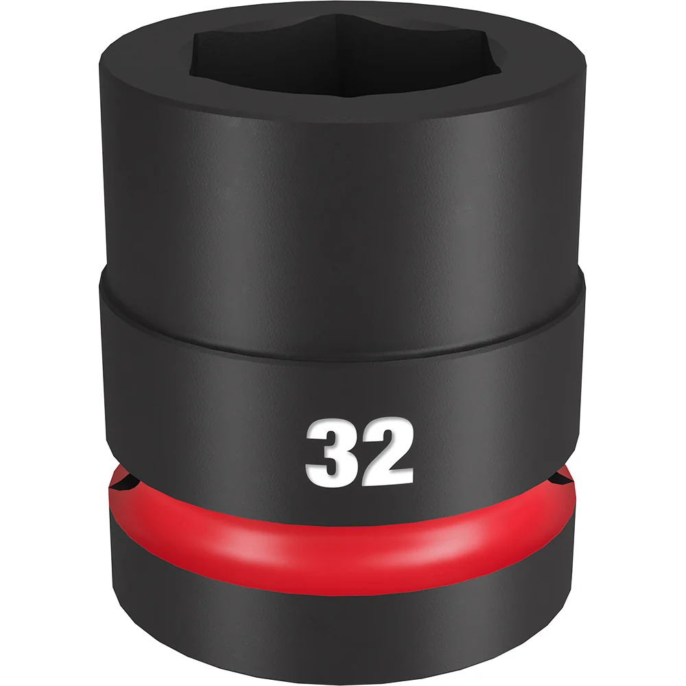 MILWAUKEE SHOCKWAVE Impact Duty 1" Drive 32MM Standaard 6 Point Socket