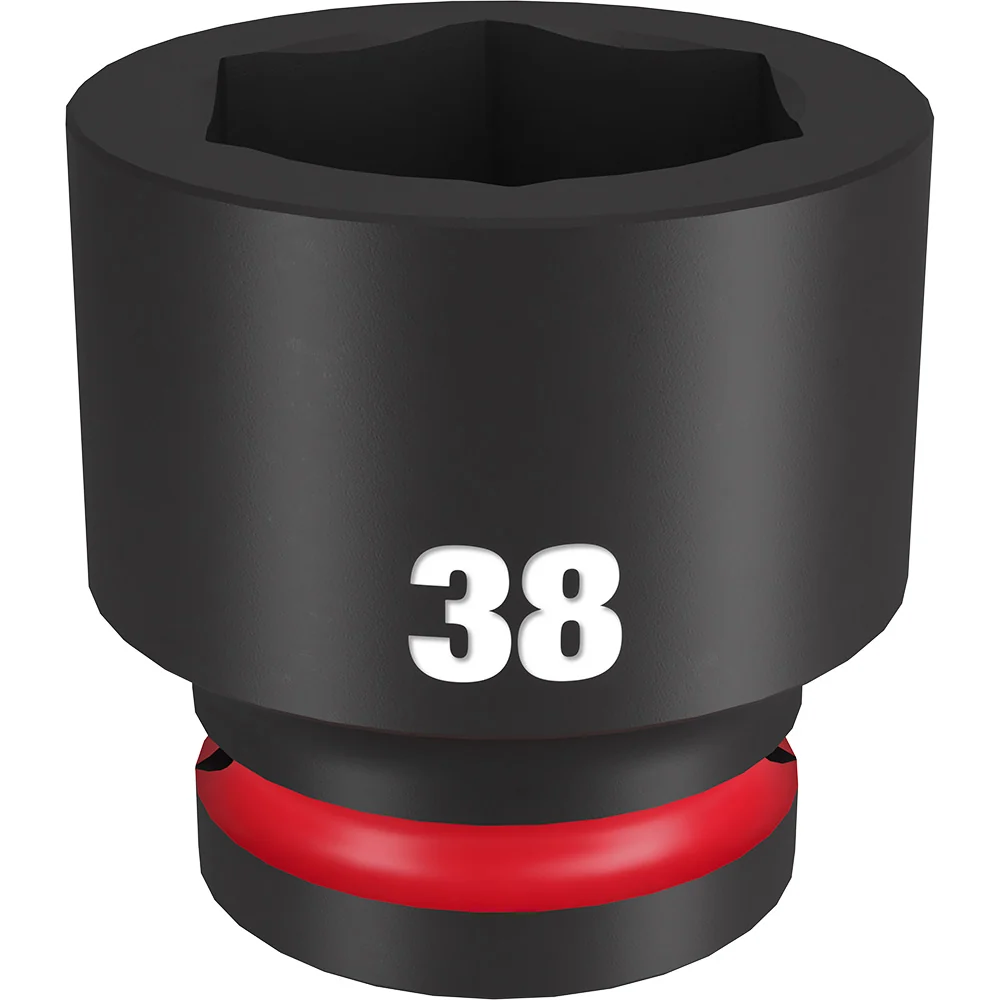 MILWAUKEE SHOCKWAVE Impact Duty 3/4" Drive 38MM Conventioneel 6 Point Socket