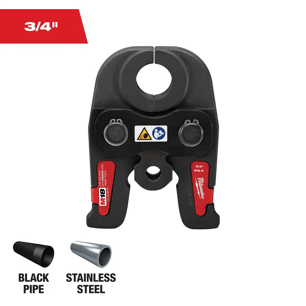 Milwaukee Tools 3/4" IPS-P Press Jaw 49-16-2651B