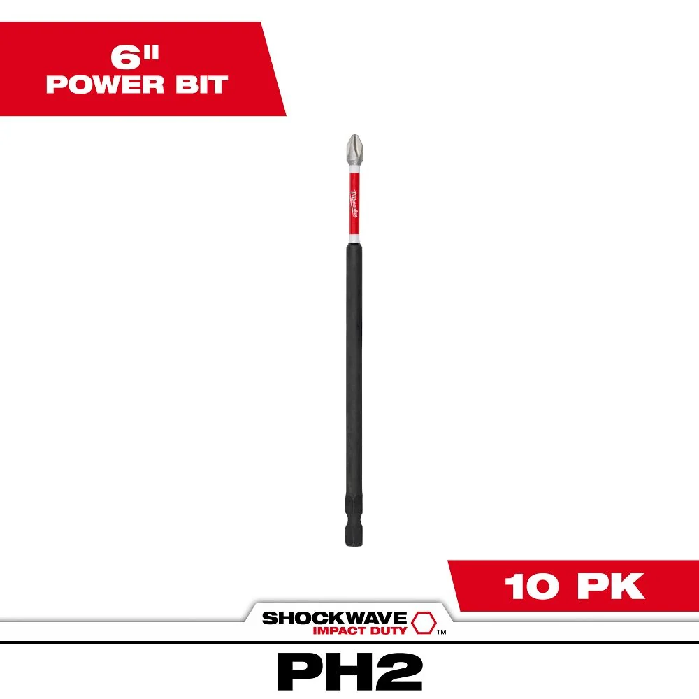 Milwaukee Tools Shockwave Power Bit Phillips 48-32-4807