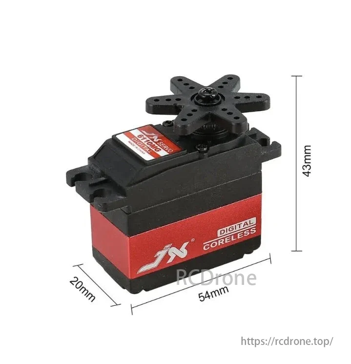 JX Servo PDI-6110MG - High Precision Metal Gear Digital Coreless Standaard Servo