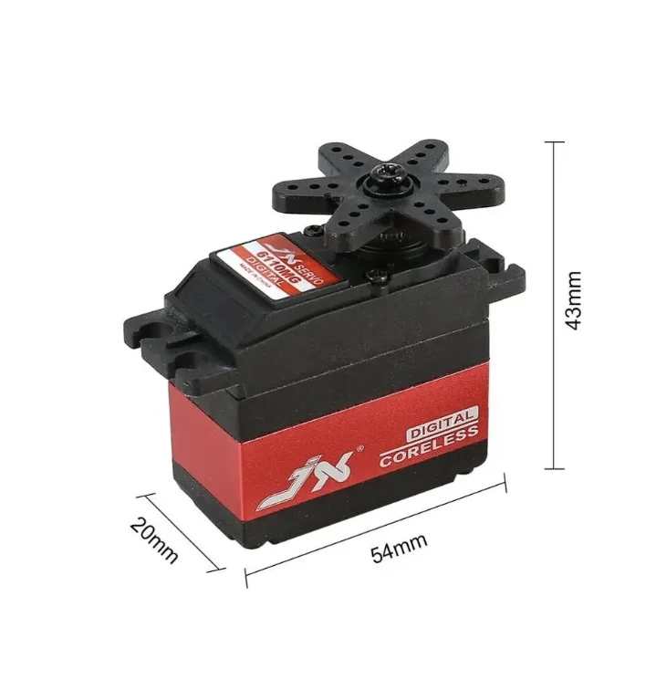 JX Servo PDI-6110MG - High Precision Metal Gear Digital Coreless Standaard Servo