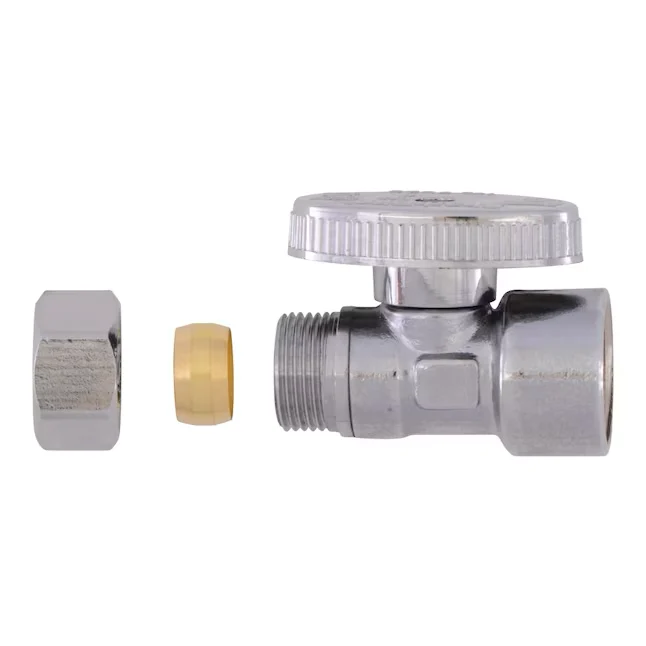 SharkBite 1/2 . FIP x 1/2 . OD Compression Ijzer Pipe Straight Stop