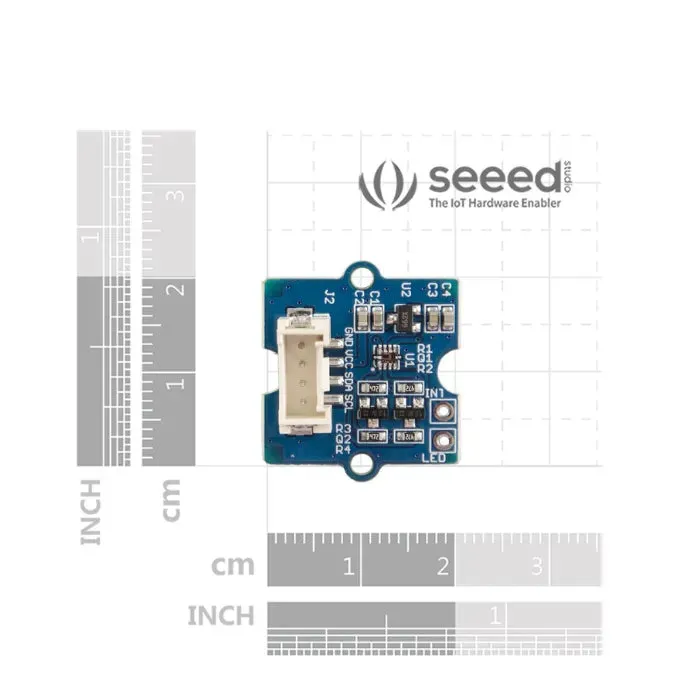 Vlakke Afdek Seeed Studio Grove Sunlight sensor (visible light and infrared light) SI1151