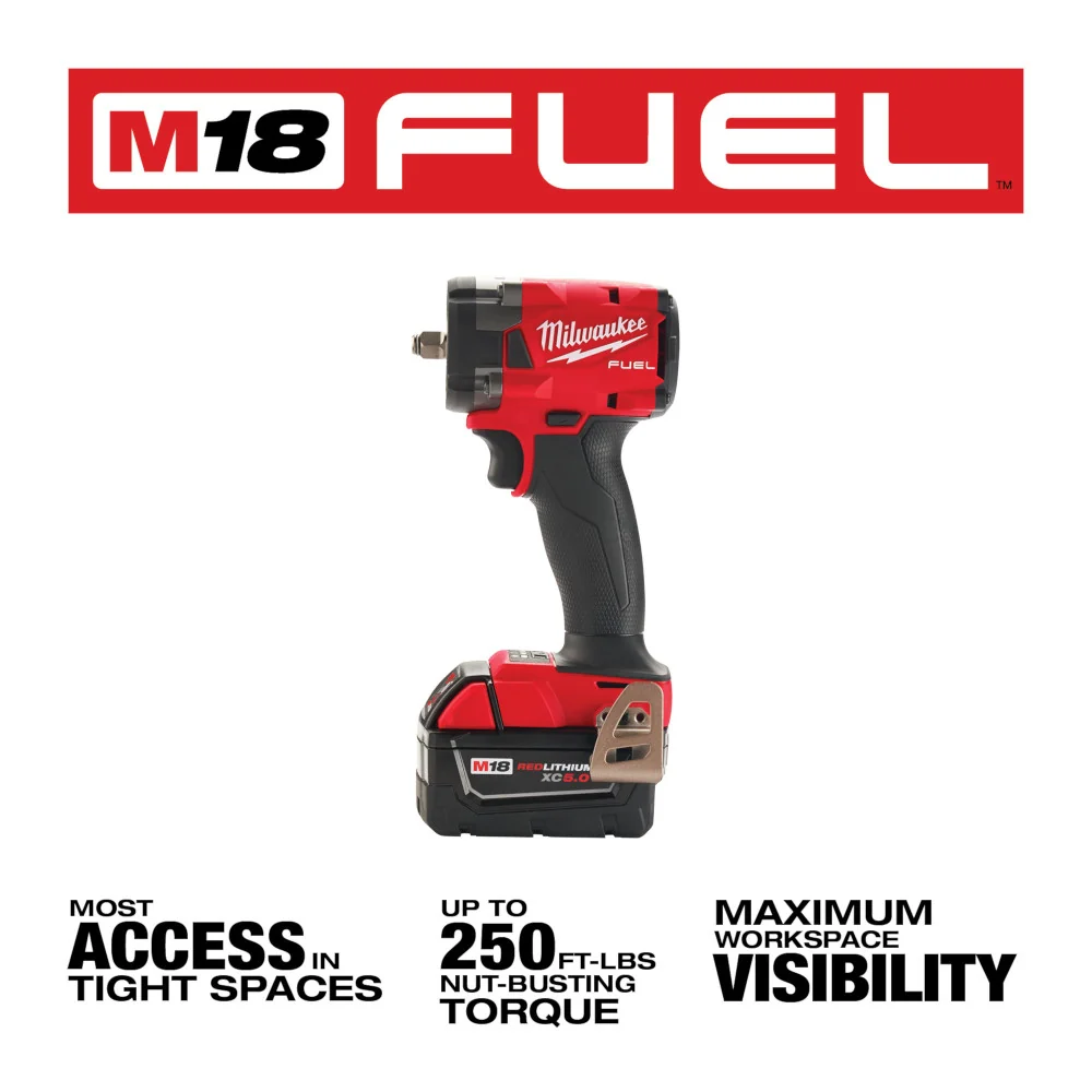 MILWAUKEE M18 FUEL™ 3/8" Beperkt Impact Wrench w/ Friction Ring Kit