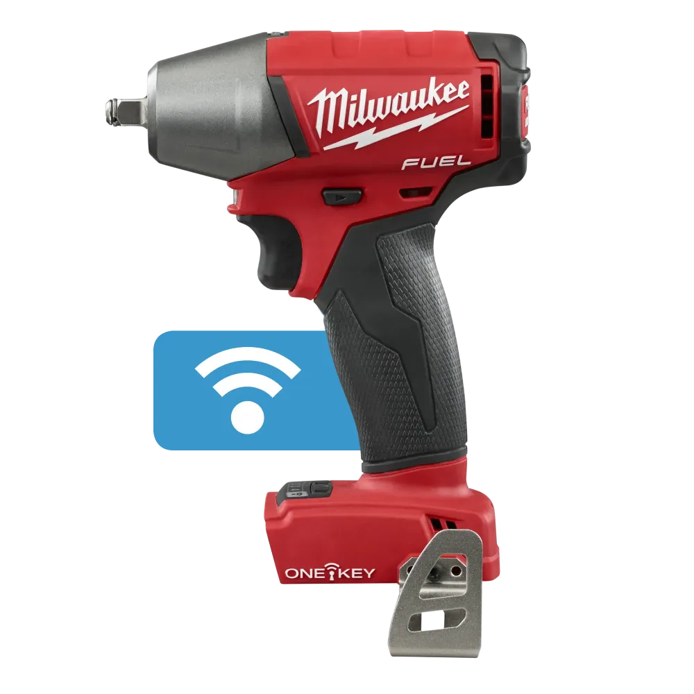 MILWAUKEE M18 FUEL w/ ONE-KEY 3/8" Gering Impact Wrench w/ Friction Ring (Tool Only)