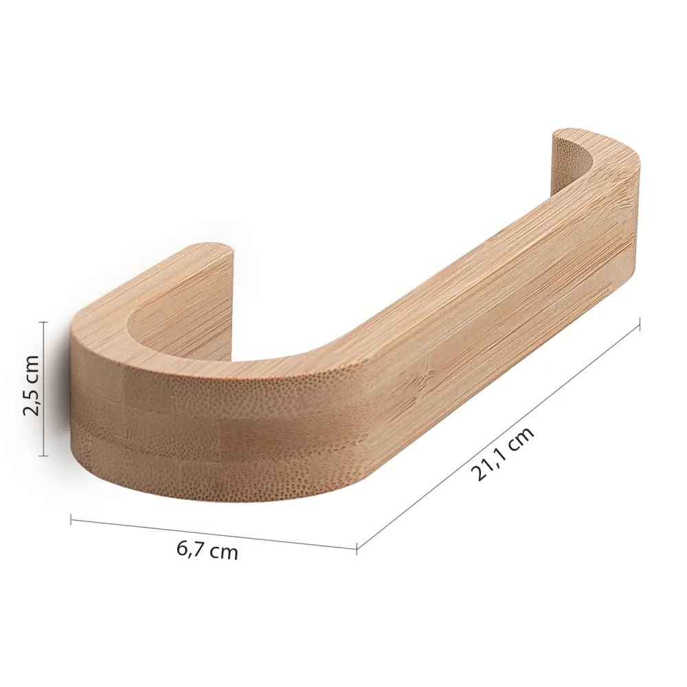 E-ring Bamboo ring napkin holder Gedy Himalaya series - Authentiek