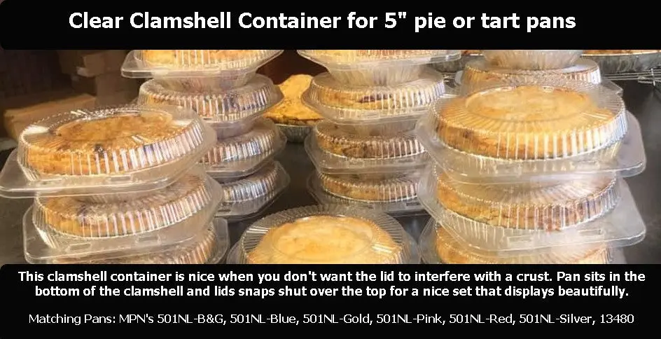Clamshell Container 5" Foil Pans #CPC-762