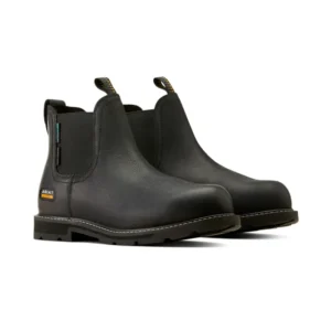 Groundbreaker H2O Men's Chelsea Boots Staalsoort Toe Black 10