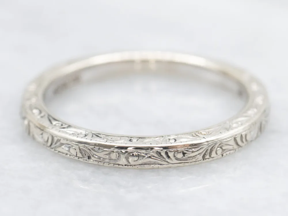 Art Carved Vintage Engraved Pattern Band