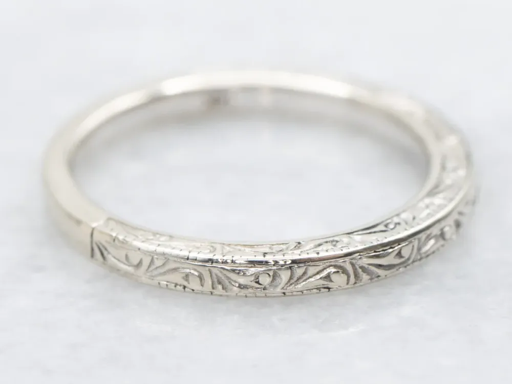Art Carved Vintage Engraved Pattern Band
