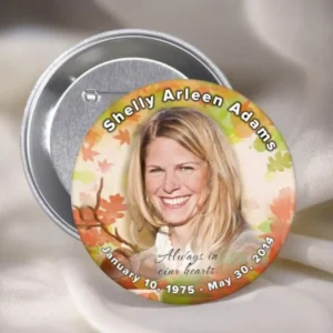 Autumn Memorial Button Pin (Pack 10) - Directe Montage