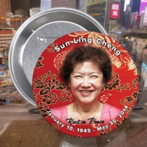 Dynasty Memorial Button Pin (Pack 10)