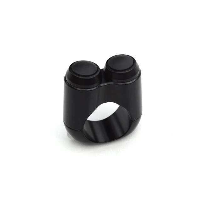 Motone, Micro Interruptor De 2 Botones. Negro Para Harley-Davidson