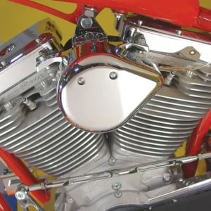 Chrome Tear Drop Coil Cover Harley-Davidson