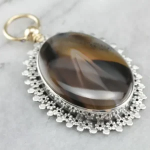 Agate Statement Pendant