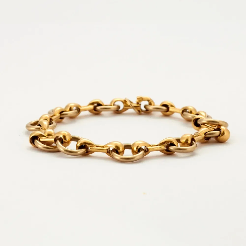 CARTIER - Ouderwets Bracelet Yellow Gold and White Gold