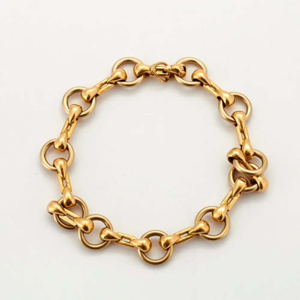 CARTIER - Ouderwets Bracelet Yellow Gold and White Gold