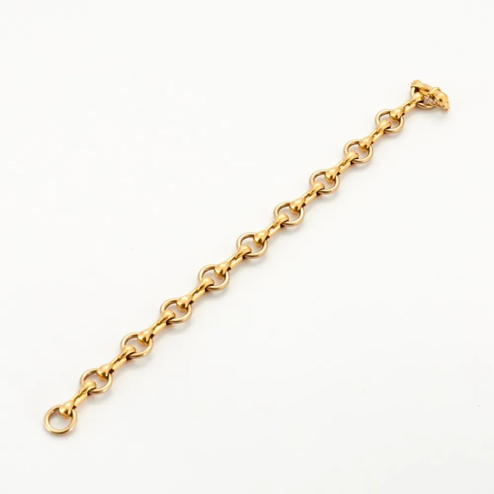CARTIER - Ouderwets Bracelet Yellow Gold and White Gold