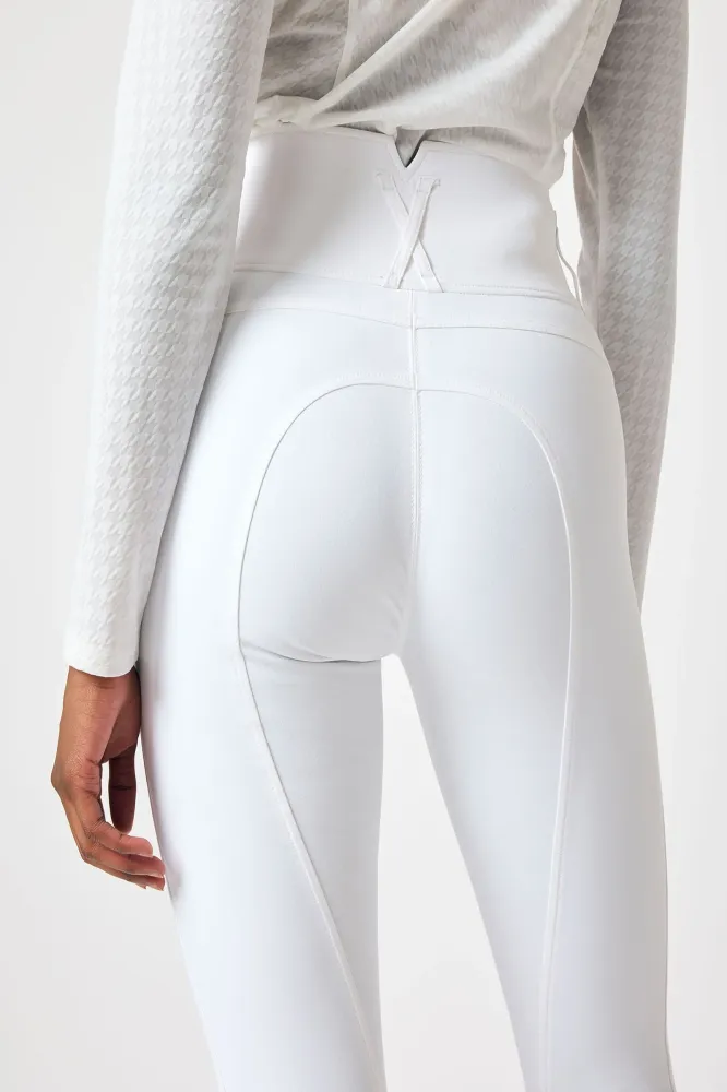 Charlotte Women´s High Waist Full Grip Breeches Wit 8