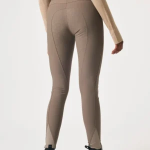 Charlotte Women´s High Waist Full Grip Breeches Dark Truffle 10