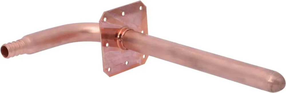 1/2 . x Closed (4 . x 8 .) Bracket Compatible met 48mm Pijpen