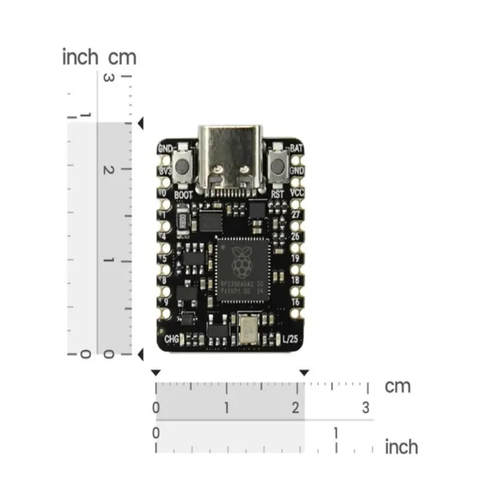 DFRobot Beetle RP2350 Pocket Dual-Core Development Board ARM Cortex-M33 / RISC-V