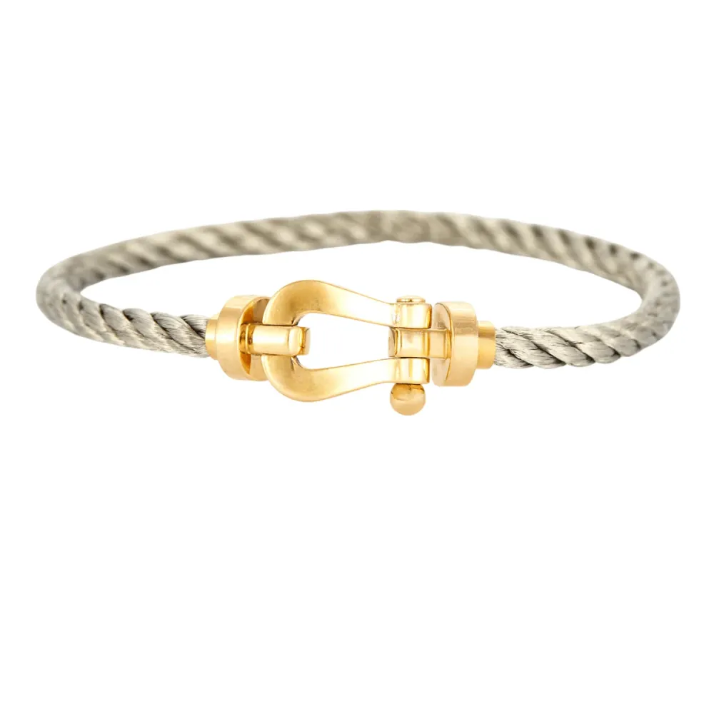 FRED - Bracelet Force 10 gold and RVS