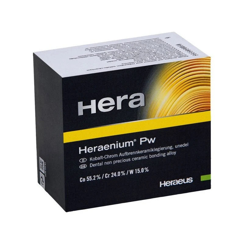Heraenium PW High -end metal Heraeus - Van keramiek reinforcement this 14.3