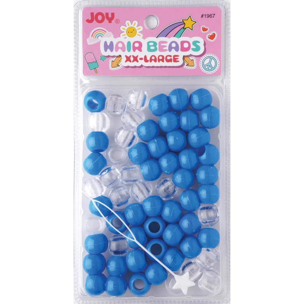 Joy Round Van kunststof Beads XX-Large Blue