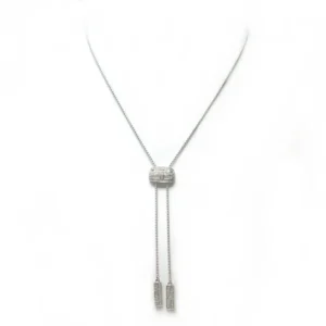 MAUBOUSSIN necklace vice and virtue goud diamonds