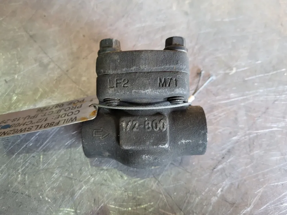 OEM Kwaliteit 1/2" Class 800 Piston Check Valve B16.34