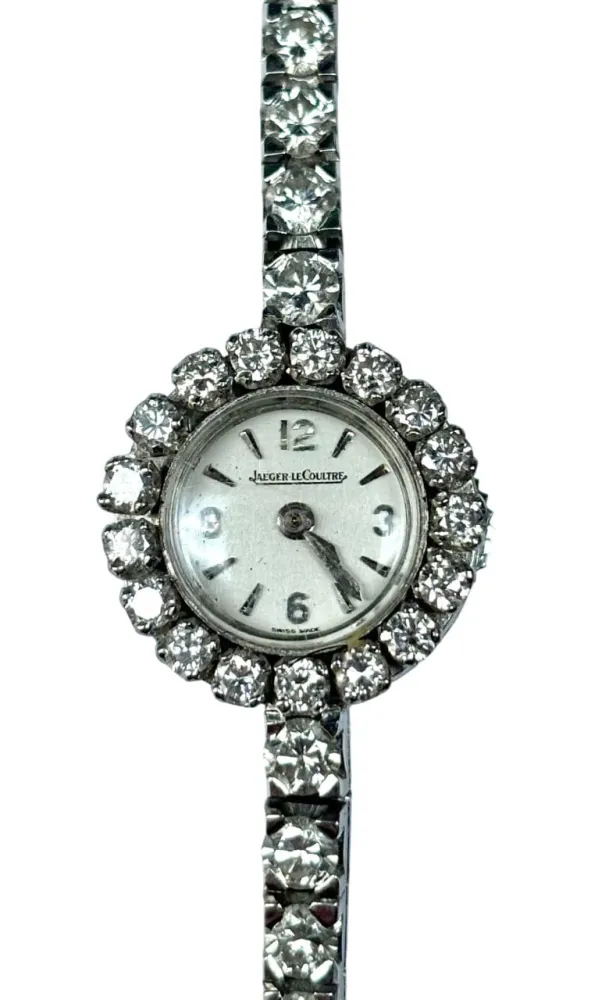 OEM Kwaliteit Jaeger-LeCoultre - Diamond and Parelmoer Gold Bracelet Watch