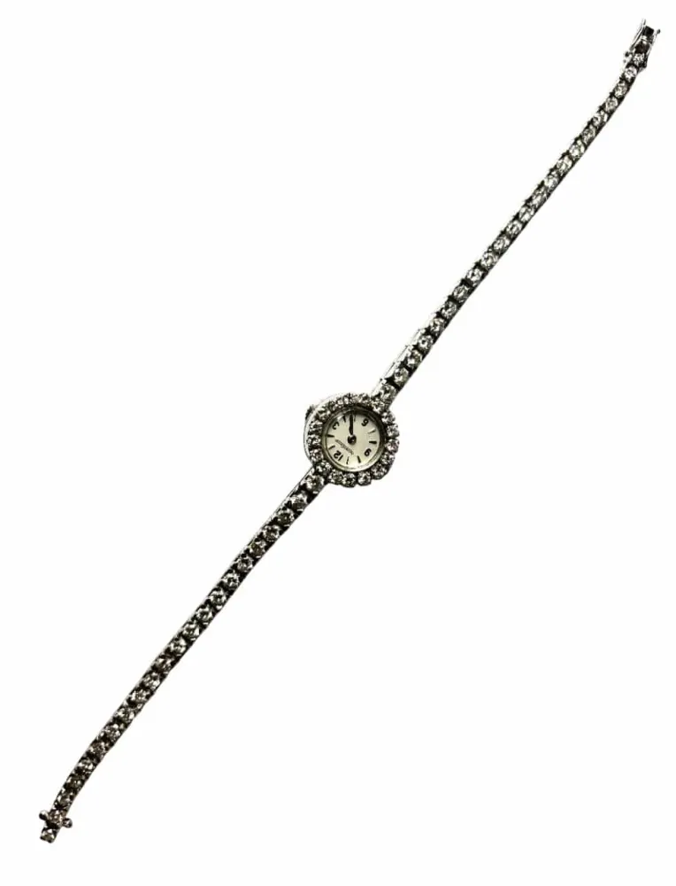 OEM Kwaliteit Jaeger-LeCoultre - Diamond and Parelmoer Gold Bracelet Watch