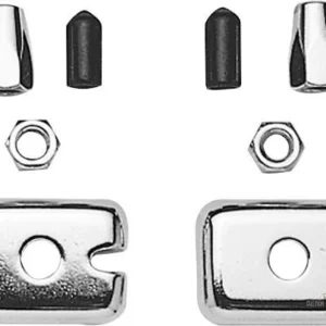 U-vormige Chain Adjuster Cover Metaalglans Harley-Davidson