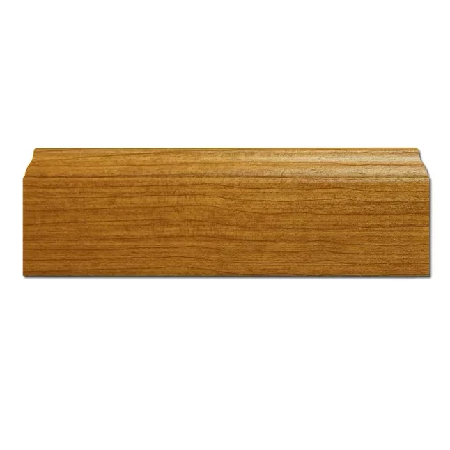 Verzonken Inteplast Group Building Products 3/8- x 3-3/16- x 8-ft Traditional Finished Polystyrene Baseboard Moulding