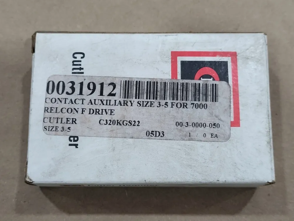 10 Amp, NEMA 5, 1 NO+ 1NC, 600 VAC Coil Auxiliary Contact C320KGS22