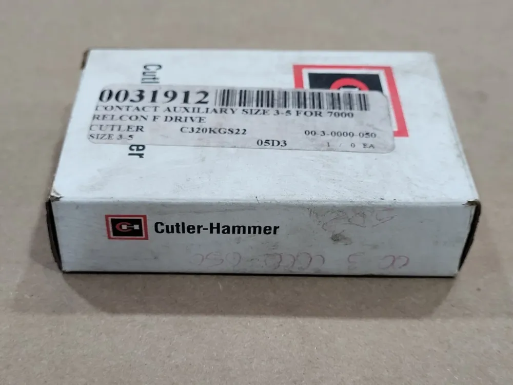 10 Amp, NEMA 5, 1 NO+ 1NC, 600 VAC Coil Auxiliary Contact C320KGS22
