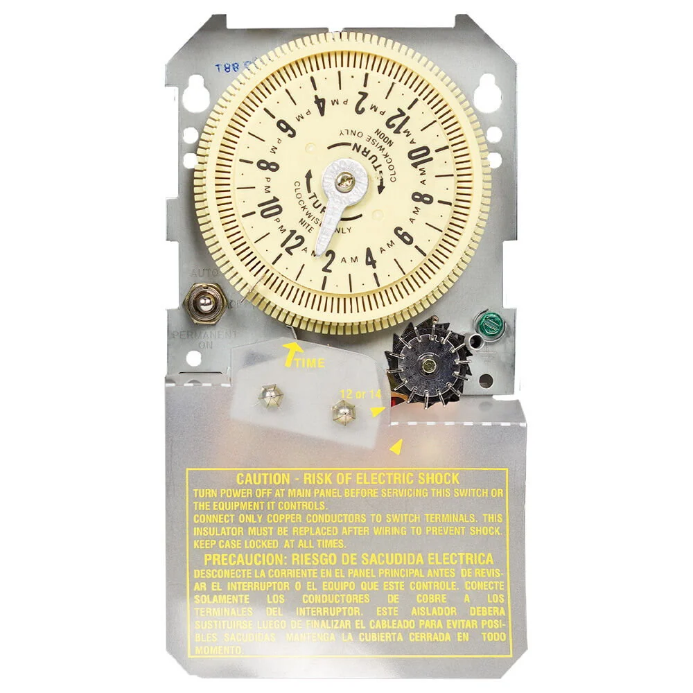 Hoge Kwaliteit DIN-rail Intermatic - T8805M101C - Sprinkler/Irrigation Time Switch 14-Day Skipper - Mechanism Only