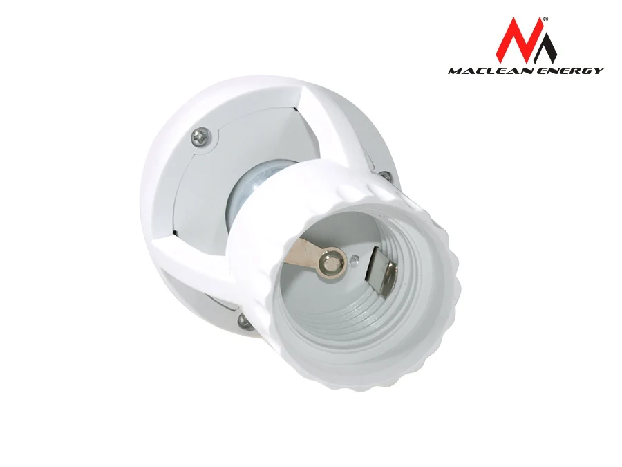 Industrieel Gecertificeerd PIR Infrarood Motion Sensor Detector Lamp Holder E27 LED -licht Socket Switch MCE24