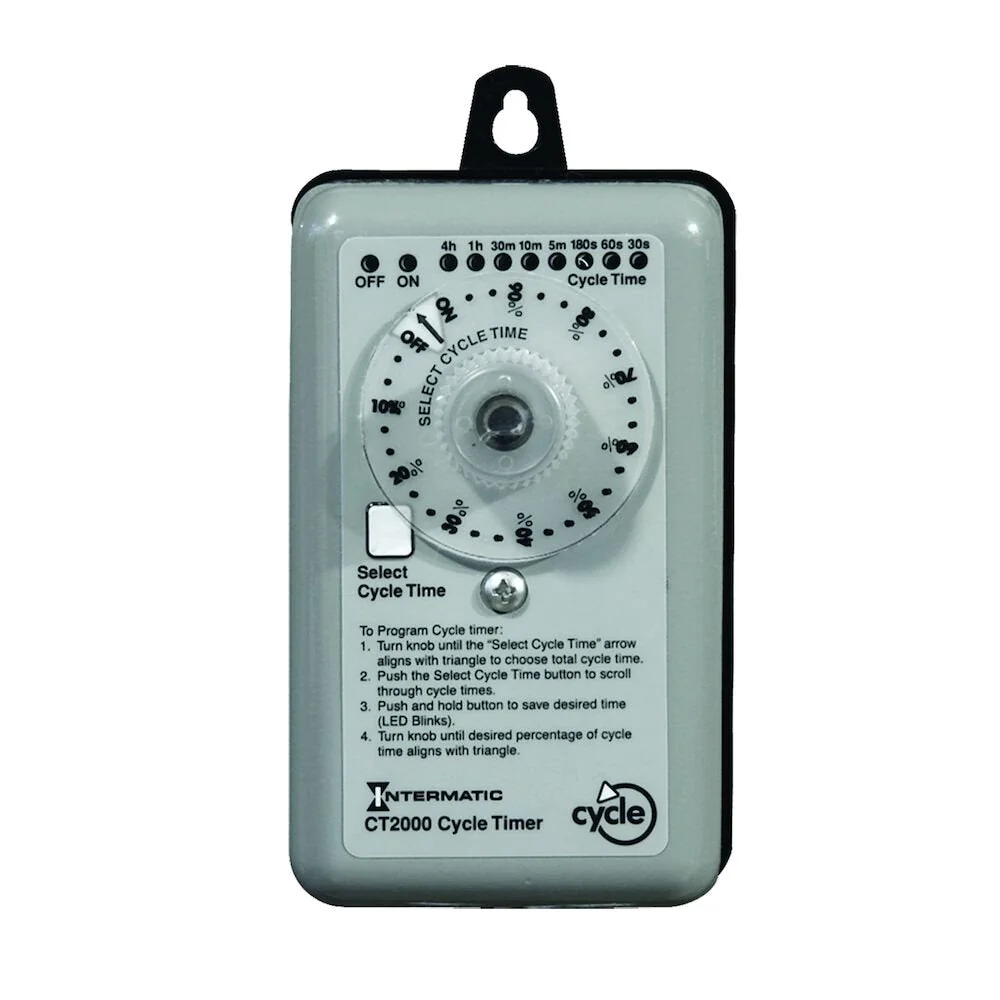 Intermatic - CT2000 - Percentage Cycle Time Switch met CE-Keurmerk